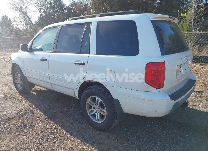 Photo 3 of 2005 Honda Pilot EX-L (VIN 2HKYF18545H544888)