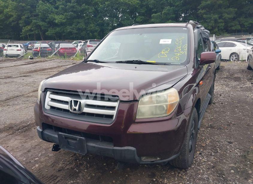Photo 6 of 2007 Honda Pilot EX-L (VIN 2HKYF18547H501123)