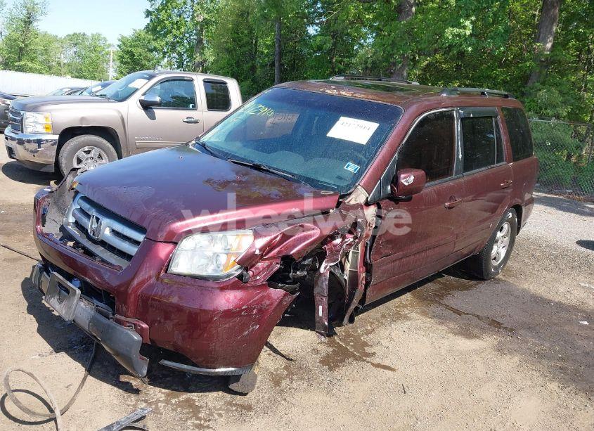 Photo 2 of 2007 Honda Pilot EX-L (VIN 2HKYF18547H532095)