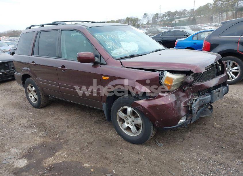 2007 Honda Pilot EX-L (VIN 2HKYF18547H540634) main photo