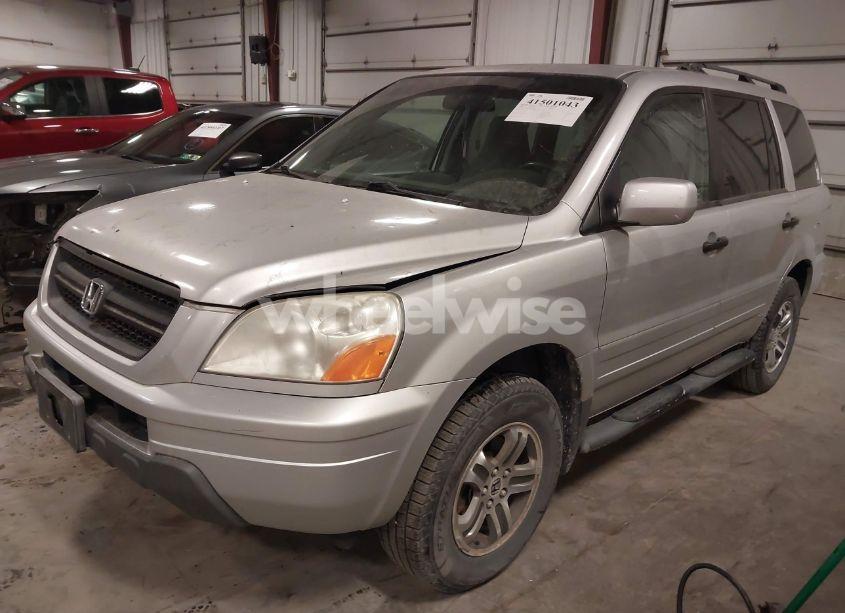 Photo 2 of 2003 Honda Pilot EX-L (VIN 2HKYF18553H537302)