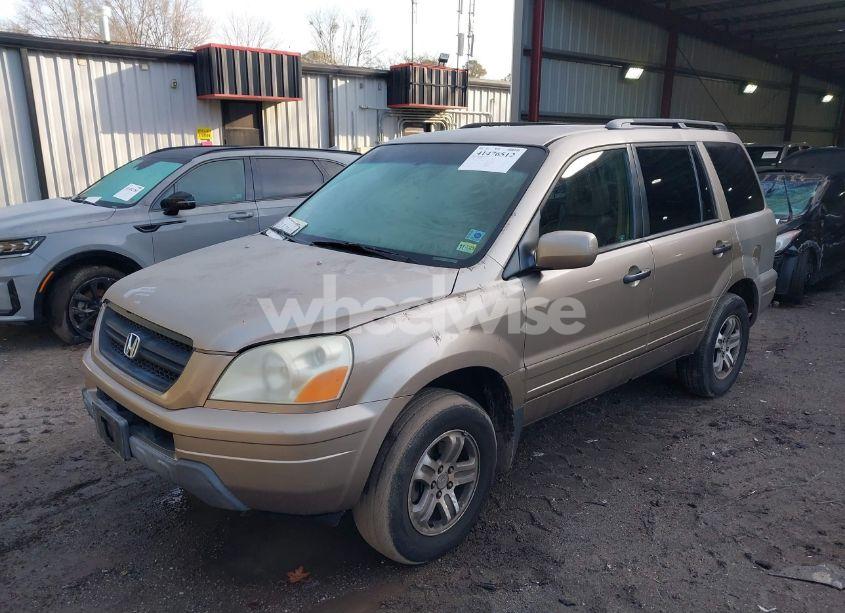 Photo 2 of 2003 Honda Pilot EX-L (VIN 2HKYF18553H578156)