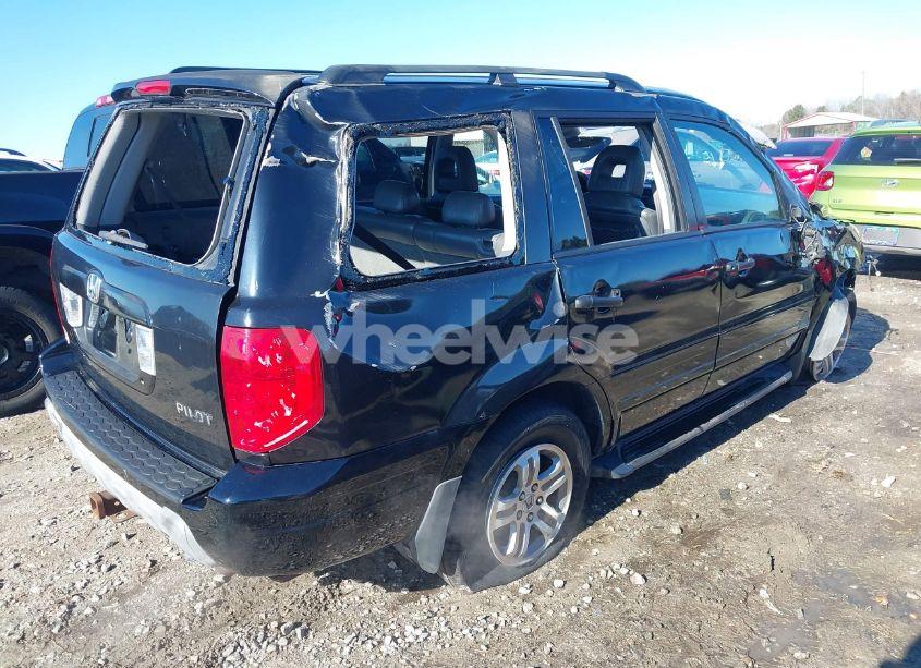 Photo 4 of 2004 Honda Pilot EX-L (VIN 2HKYF18554H536846)