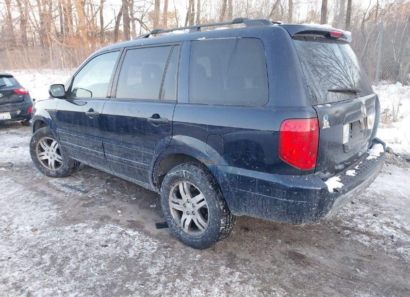 Photo 3 of 2004 Honda Pilot EX-L (VIN 2HKYF18554H551010)