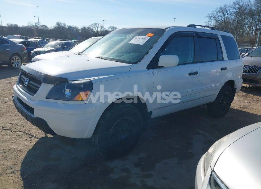 Photo 2 of 2004 Honda Pilot EX-L (VIN 2HKYF18554H552111)