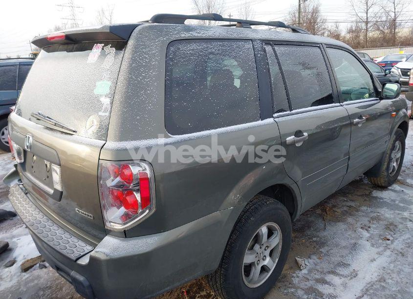 Photo 4 of 2007 Honda Pilot EX-L (VIN 2HKYF18557H521946)