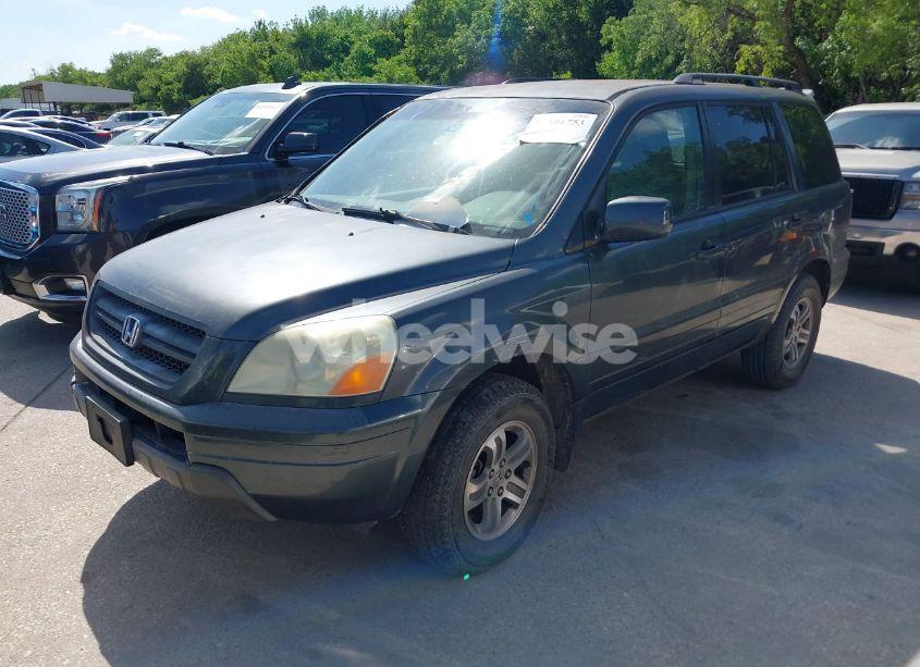 Photo 2 of 2004 Honda Pilot EX-L (VIN 2HKYF18564H505136)