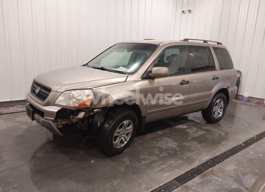 Photo 2 of 2004 Honda Pilot EX-L (VIN 2HKYF18564H595114)