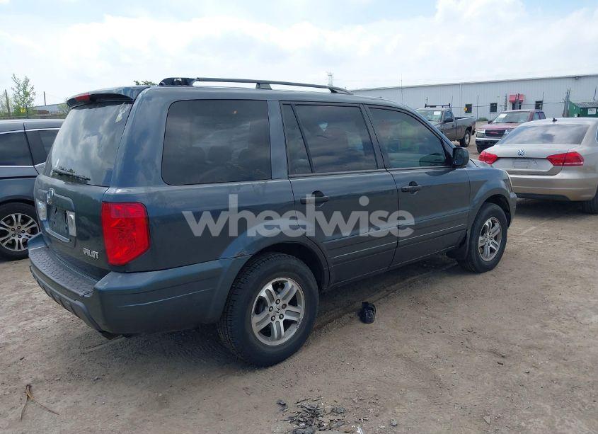 Photo 4 of 2005 Honda Pilot EX-L (VIN 2HKYF18565H510757)