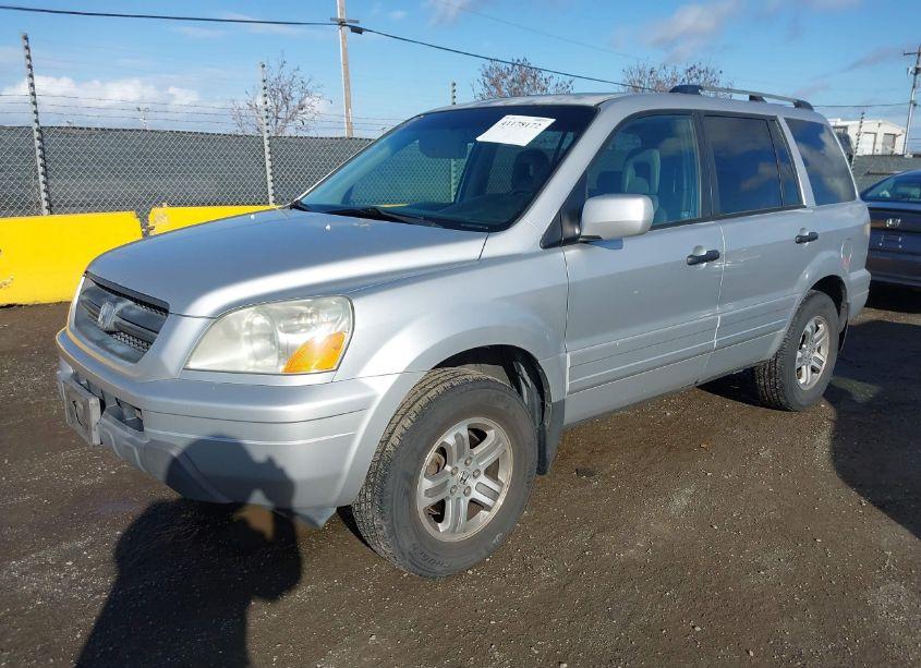 Photo 2 of 2005 Honda Pilot EX-L (VIN 2HKYF18565H535688)