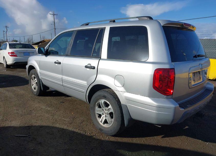 Photo 3 of 2005 Honda Pilot EX-L (VIN 2HKYF18565H535688)