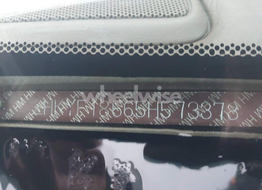 Photo 9 of 2005 Honda Pilot EX-L (VIN 2HKYF18565H573373)