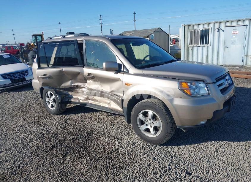2007 Honda Pilot EX-L (VIN 2HKYF18567H503391) main photo