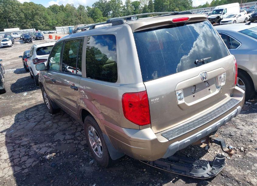 Photo 3 of 2003 Honda Pilot EX-L (VIN 2HKYF18573H574089)
