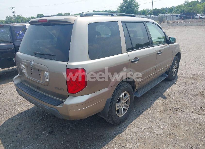 Photo 4 of 2003 Honda Pilot EX-L (VIN 2HKYF18573H616924)