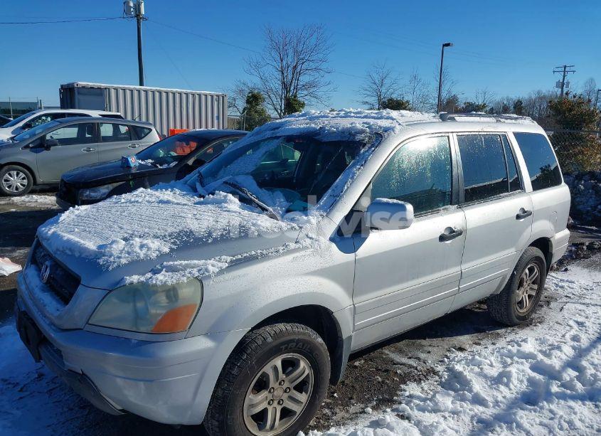 Photo 2 of 2004 Honda Pilot EX-L (VIN 2HKYF18574H505825)