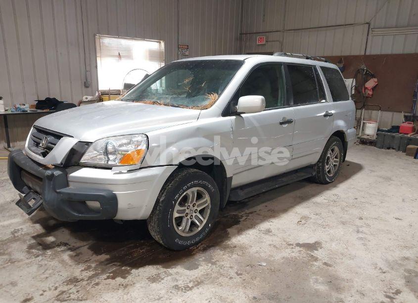 Photo 2 of 2004 Honda Pilot EX-L (VIN 2HKYF18574H521281)