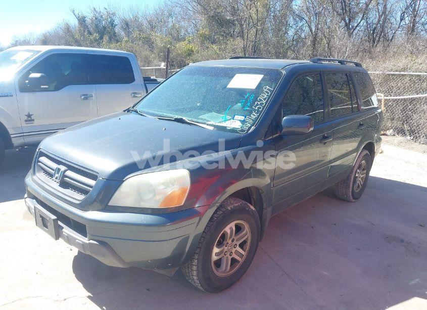 Photo 2 of 2004 Honda Pilot EX-L (VIN 2HKYF18574H532409)