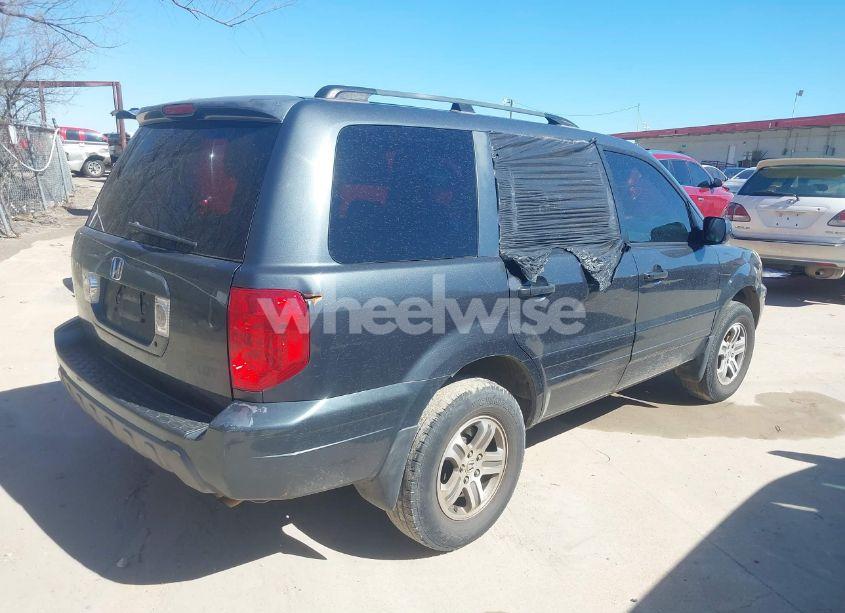 Photo 4 of 2004 Honda Pilot EX-L (VIN 2HKYF18574H532409)