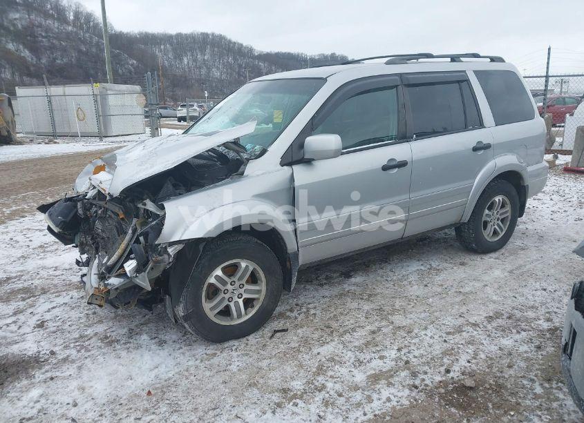 Photo 2 of 2004 Honda Pilot EX-L (VIN 2HKYF18574H608193)