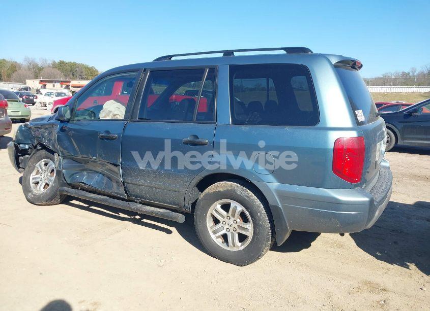 Photo 3 of 2005 Honda Pilot EX-L (VIN 2HKYF18575H505891)
