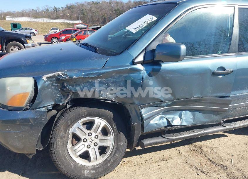 Photo 6 of 2005 Honda Pilot EX-L (VIN 2HKYF18575H505891)