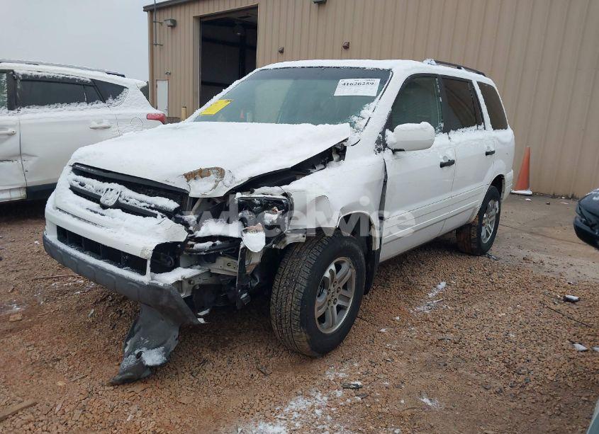 Photo 2 of 2005 Honda Pilot EX-L (VIN 2HKYF18575H530838)