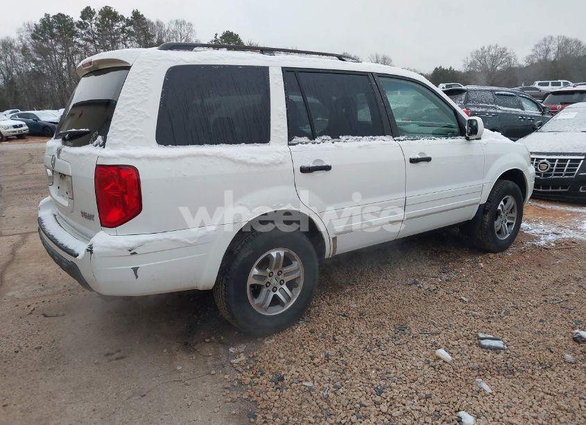 Photo 4 of 2005 Honda Pilot EX-L (VIN 2HKYF18575H530838)
