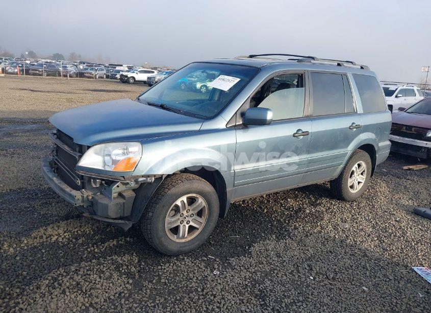 Photo 2 of 2005 Honda Pilot EX-L (VIN 2HKYF18575H531293)