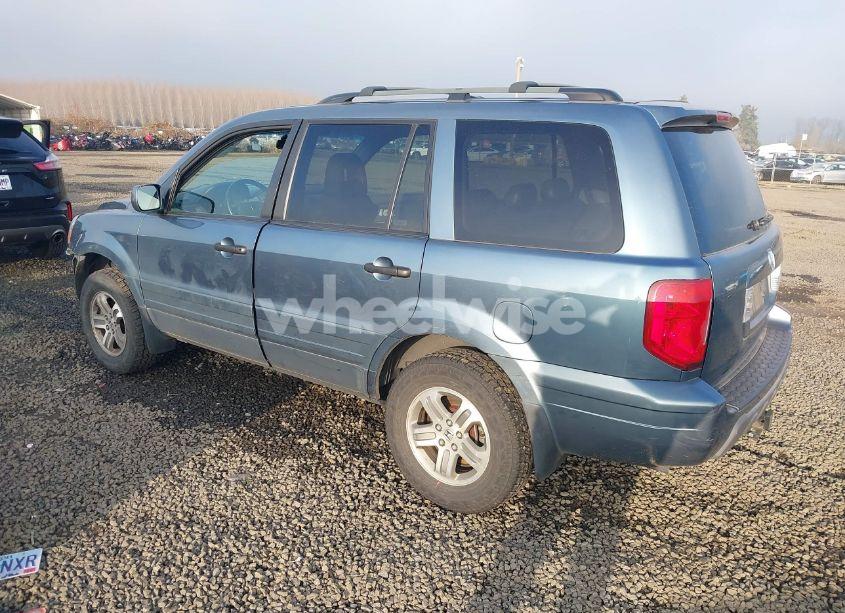 Photo 3 of 2005 Honda Pilot EX-L (VIN 2HKYF18575H531293)