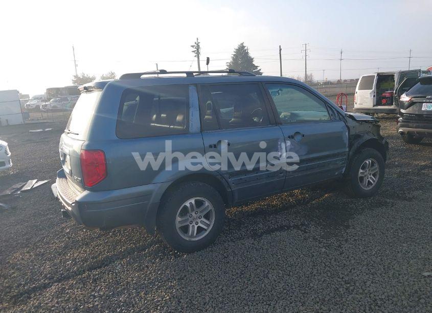 Photo 4 of 2005 Honda Pilot EX-L (VIN 2HKYF18575H531293)