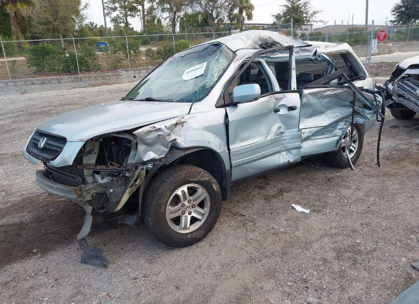 Photo 2 of 2003 Honda Pilot EX-L (VIN 2HKYF18583H617211)