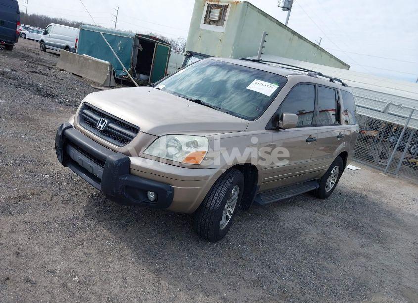 Photo 2 of 2004 Honda Pilot EX-L (VIN 2HKYF18584H521256)