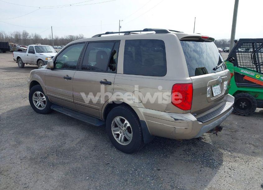 Photo 3 of 2004 Honda Pilot EX-L (VIN 2HKYF18584H521256)
