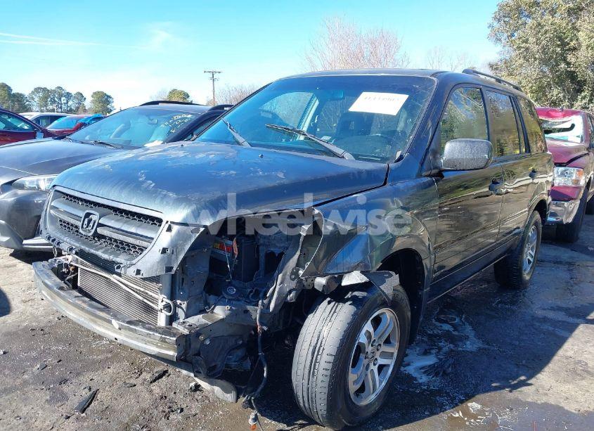 Photo 2 of 2004 Honda Pilot EX-L (VIN 2HKYF18584H558629)