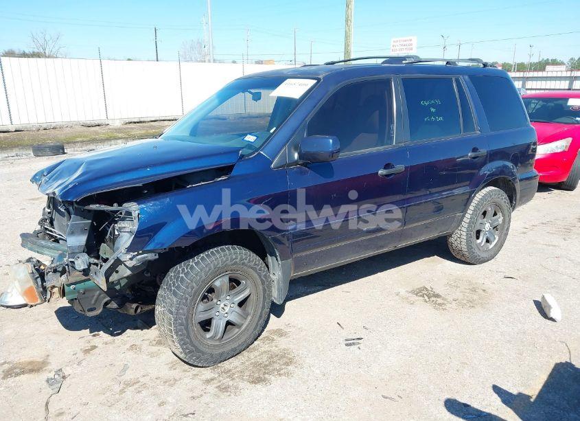 Photo 2 of 2004 Honda Pilot EX-L (VIN 2HKYF18584H563362)