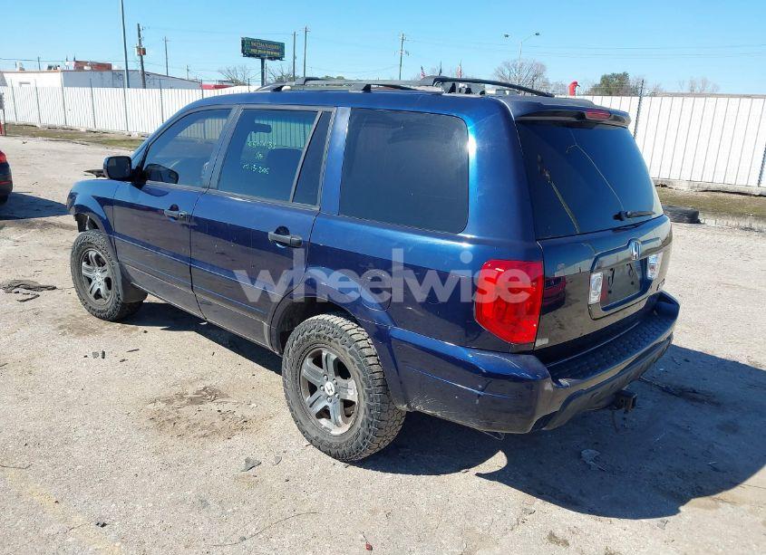 Photo 3 of 2004 Honda Pilot EX-L (VIN 2HKYF18584H563362)