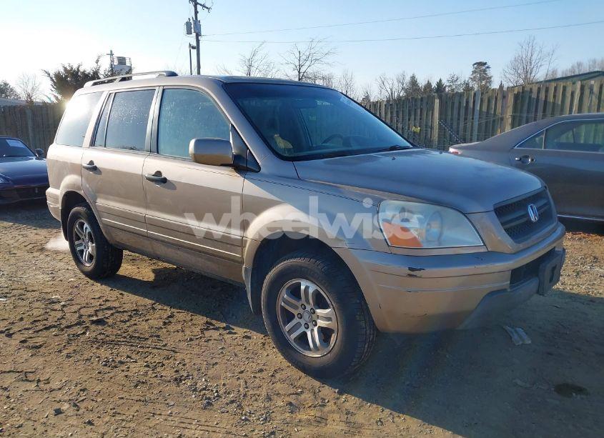 2004 Honda Pilot EX-L (VIN 2HKYF18584H571770) main photo