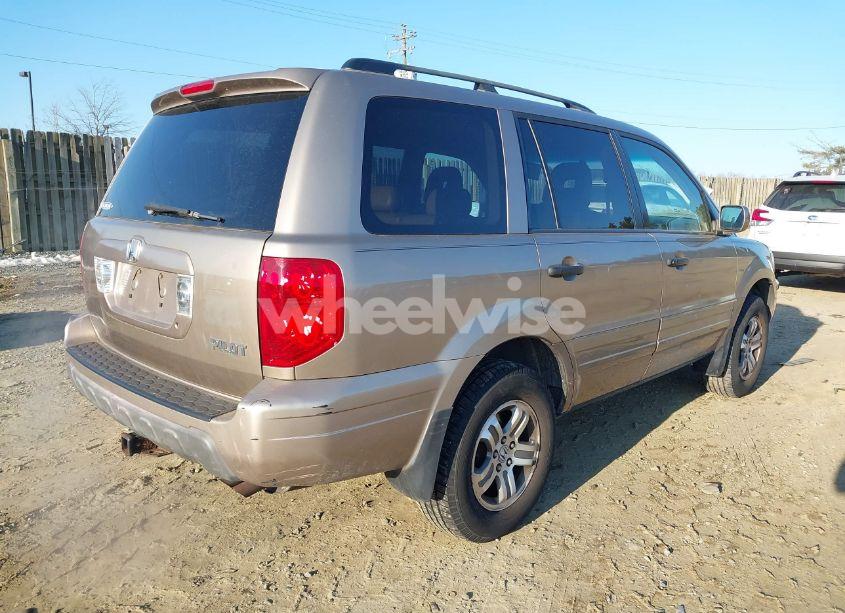 Photo 4 of 2004 Honda Pilot EX-L (VIN 2HKYF18584H571770)