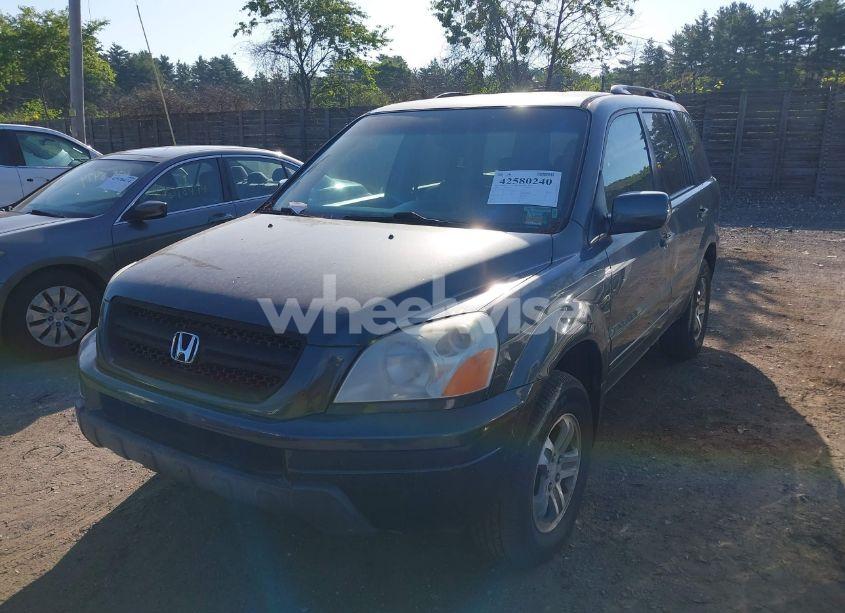 Photo 2 of 2004 Honda Pilot EX-L (VIN 2HKYF18584H601219)