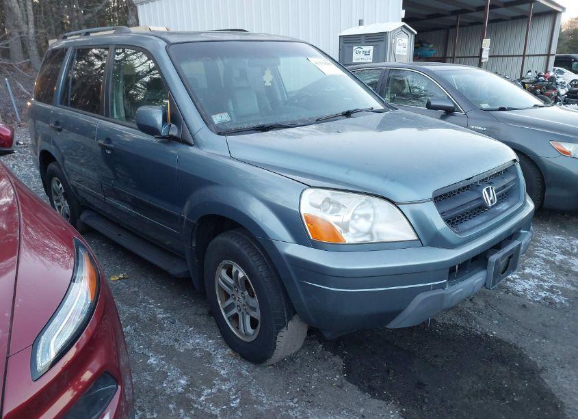 2005 Honda Pilot EX-L (VIN 2HKYF18585H504247) main photo