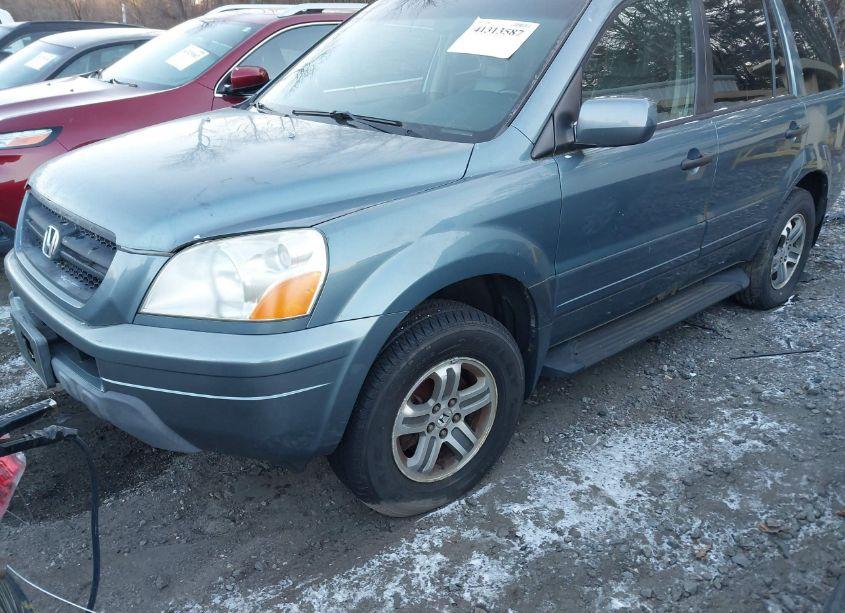 Photo 2 of 2005 Honda Pilot EX-L (VIN 2HKYF18585H504247)
