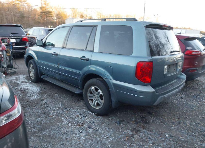 Photo 3 of 2005 Honda Pilot EX-L (VIN 2HKYF18585H504247)