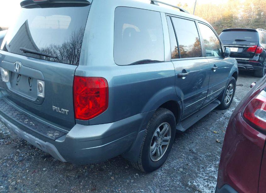 Photo 4 of 2005 Honda Pilot EX-L (VIN 2HKYF18585H504247)