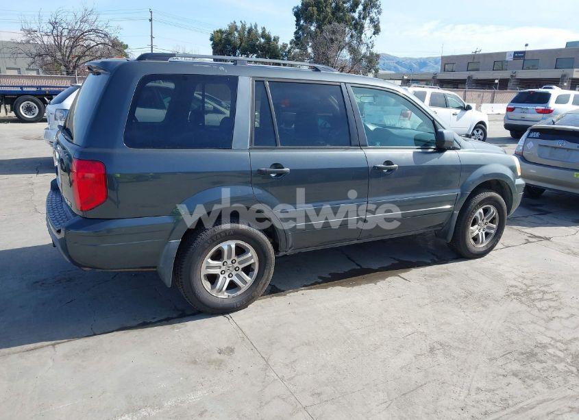 Photo 4 of 2005 Honda Pilot EX-L (VIN 2HKYF18585H537345)