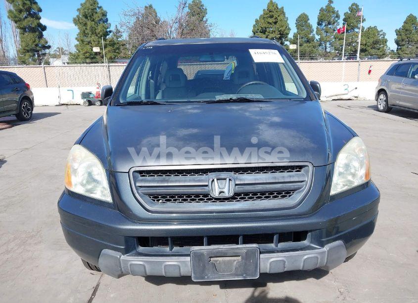 Photo 6 of 2005 Honda Pilot EX-L (VIN 2HKYF18585H537345)