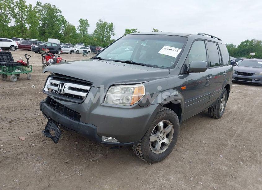 Photo 2 of 2007 Honda Pilot EX-L (VIN 2HKYF18587H511816)