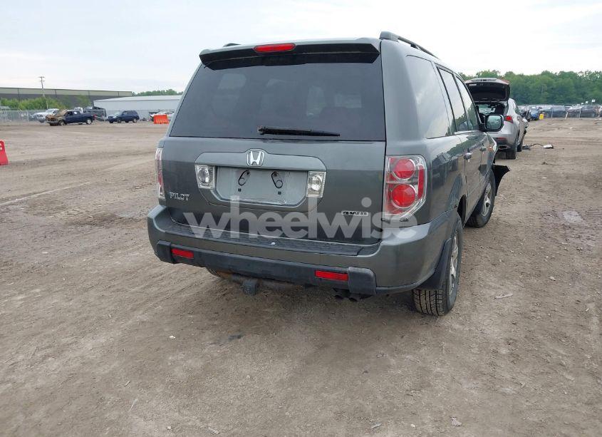 Photo 4 of 2007 Honda Pilot EX-L (VIN 2HKYF18587H511816)