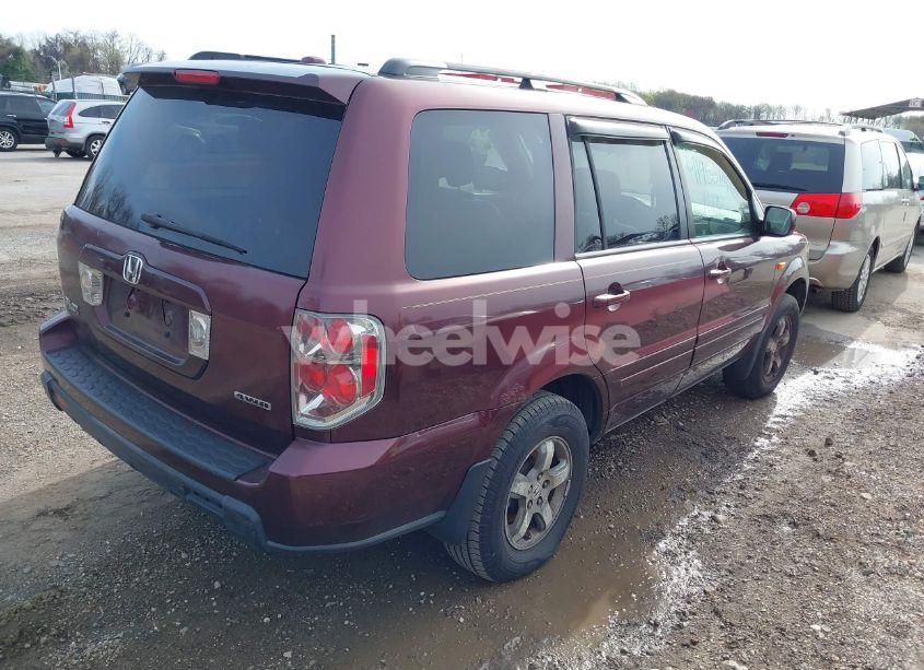 Photo 4 of 2007 Honda Pilot EX-L (VIN 2HKYF18587H515168)