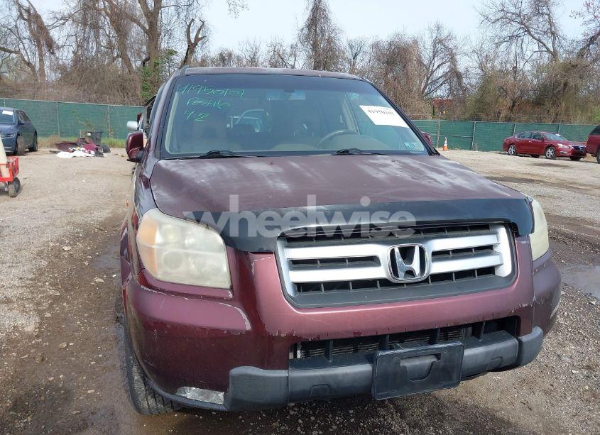 Photo 6 of 2007 Honda Pilot EX-L (VIN 2HKYF18587H515168)